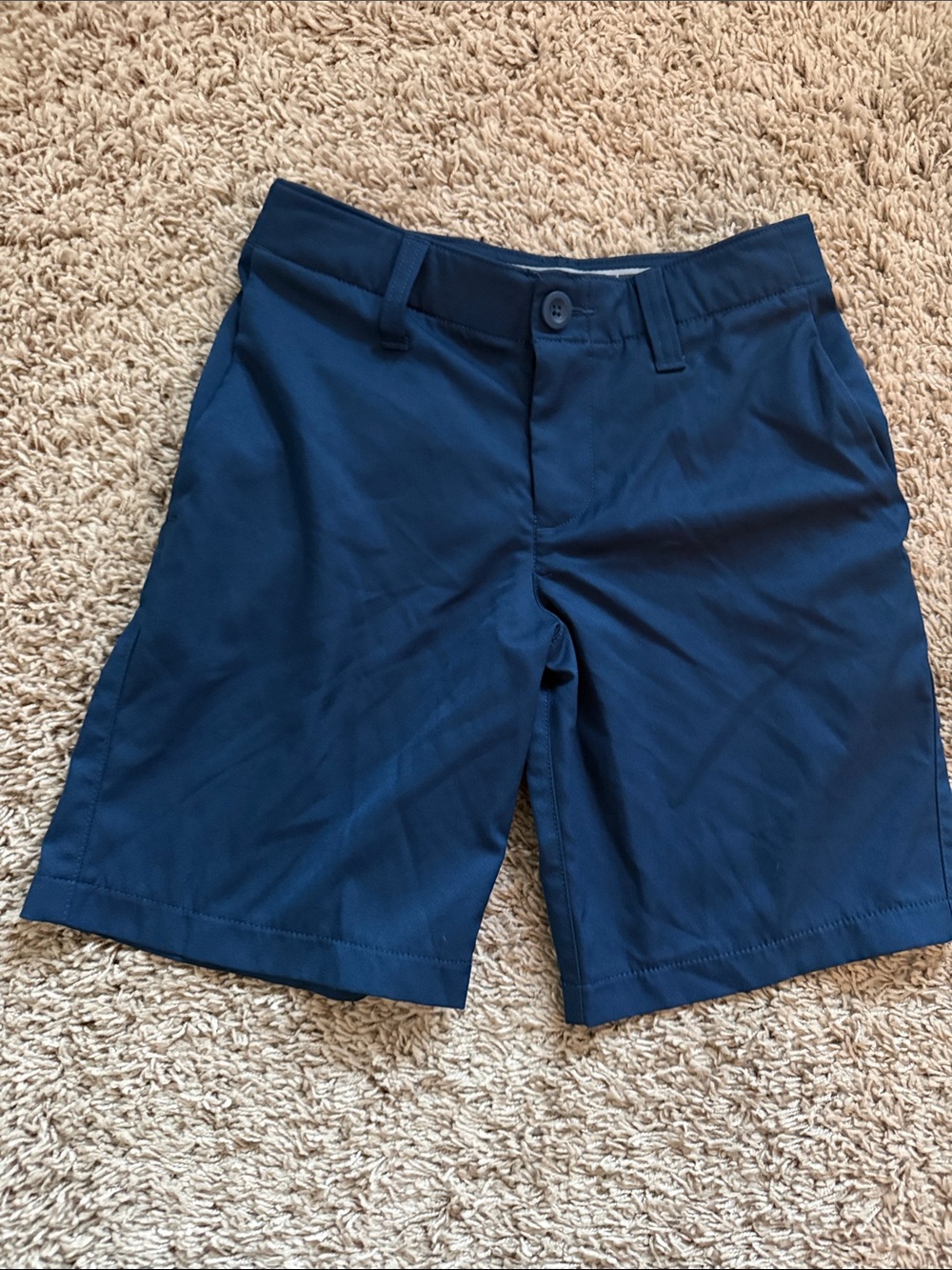 Under Armour Navy Kids' Athletic Shorts